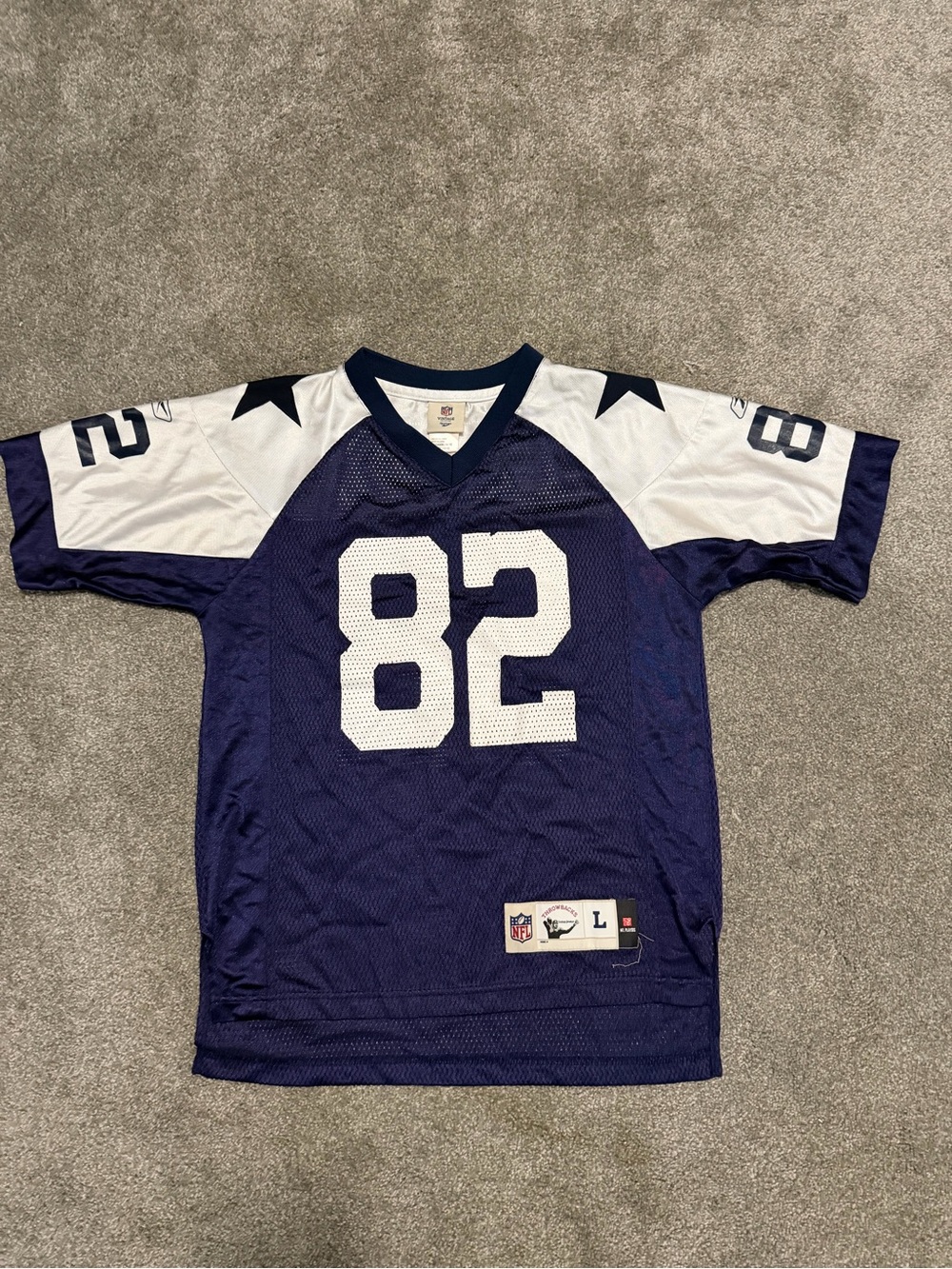 Dallas Cowboys Jason Witten #82 Reebok Jersey Youth Size Large (14/16)